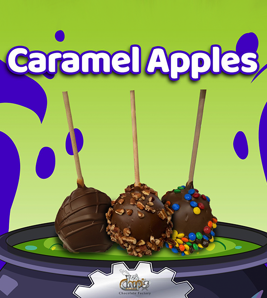 Chip's Chocolate Factory Caramel Apples